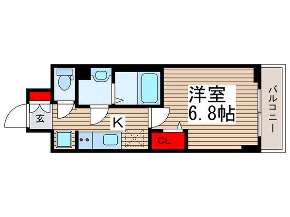 N-stage　Matsudoの物件間取画像